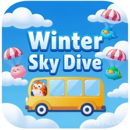 Значок Winter Sky Dive
