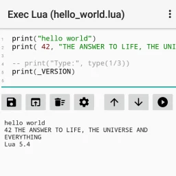 Exec Lua - Lua IDE & HTTP/MQTT 图标