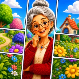 Jigsaw Solitaire Puzzle のアイコン