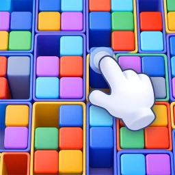 Icono de Color Cube Match: Ordena cubos