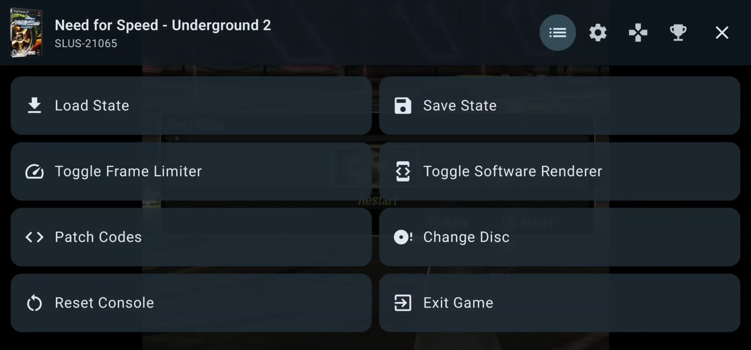 APSX2 - PS2 Emulator screenshot
