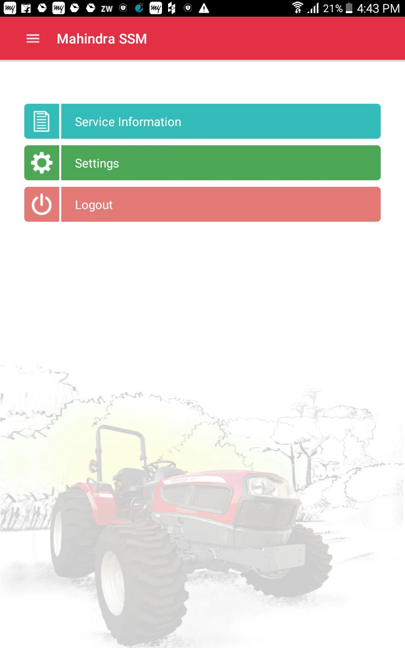Mahindra SSM screenshot