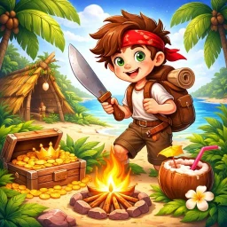 Icono de Náufrago: Isla Supervivencia