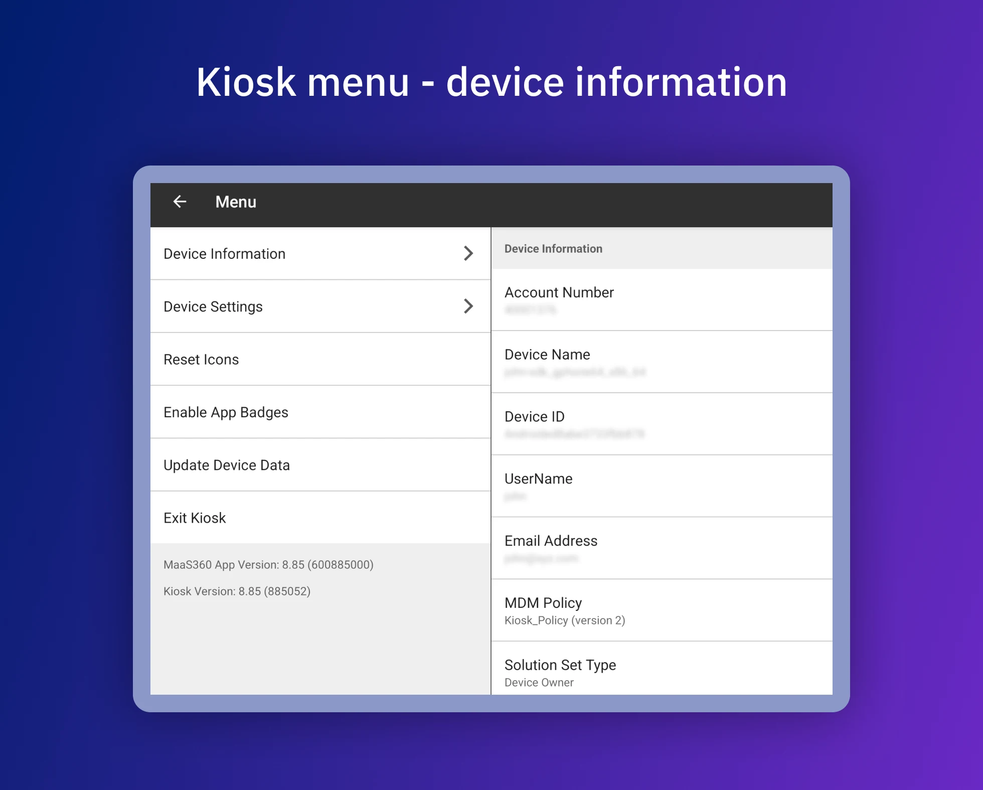 IBM MaaS360 Launcher (Beta) screenshot