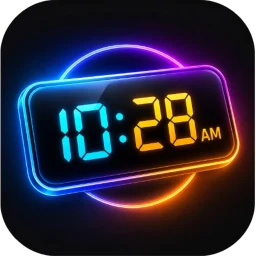 フローティング時計タイマーオーバーレイ のアイコン