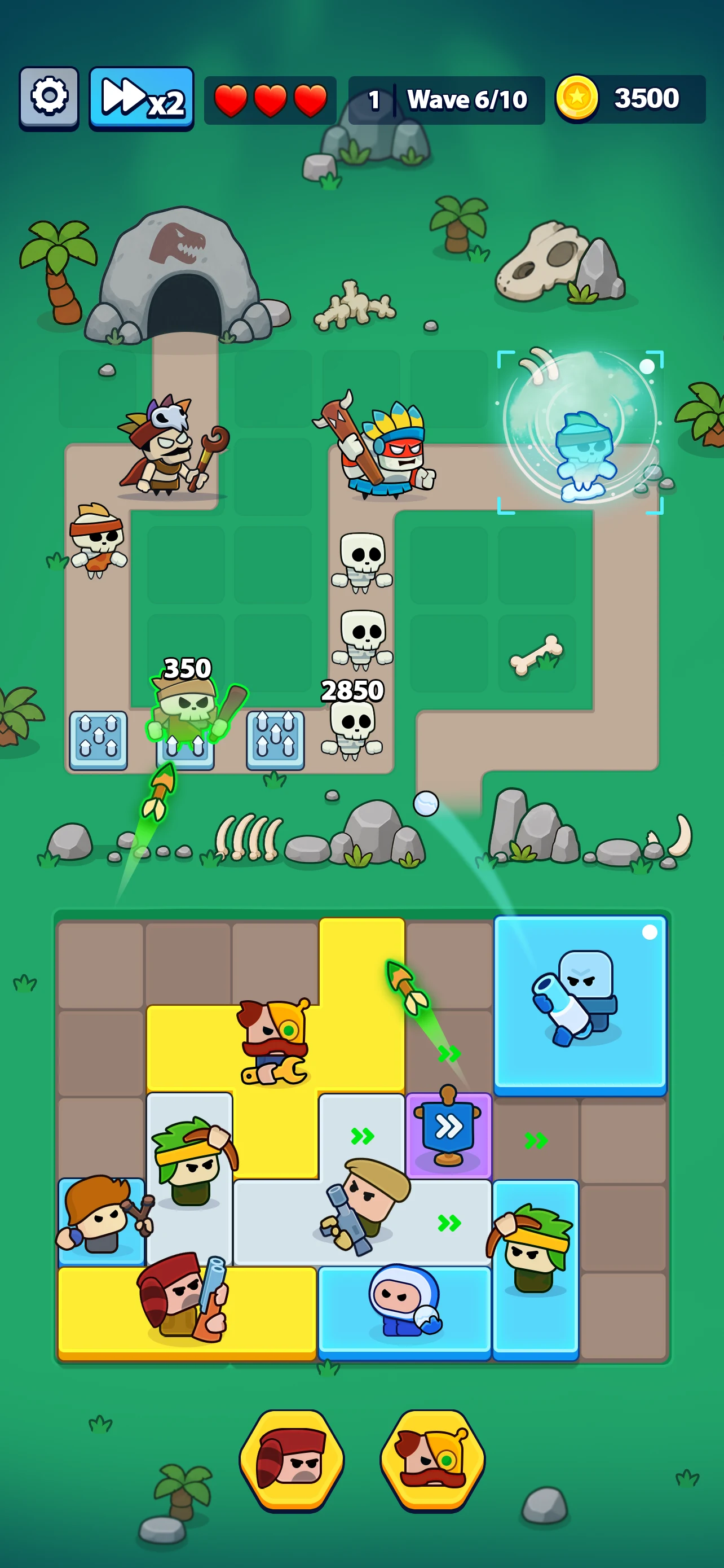 Bag Block: TD Battle Puzzle screenshot