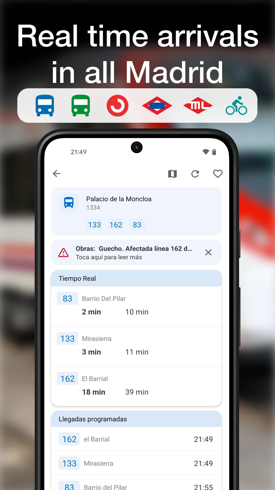 Madrid Transport - Bus Card screenshot