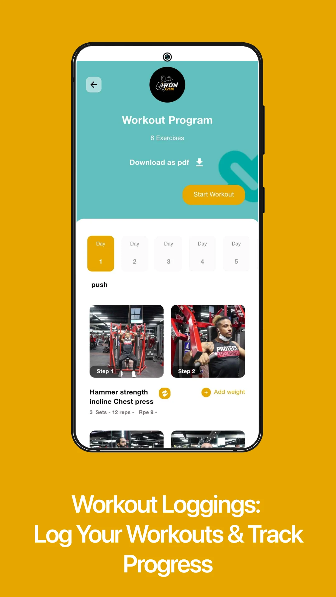 Iron Gym screenshot