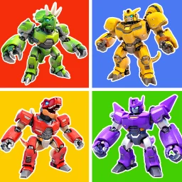 Robot Dinosaur Upgrade Battle icon