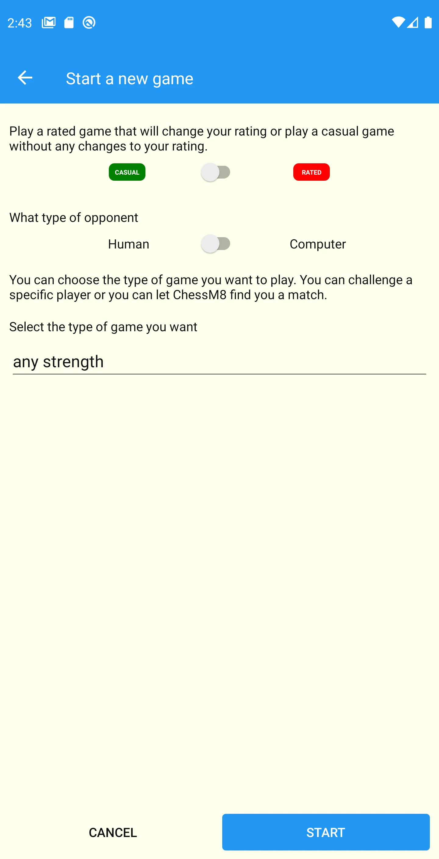 ChessM8 screenshot