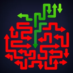 Icône de Maze Master: Défi Couleur