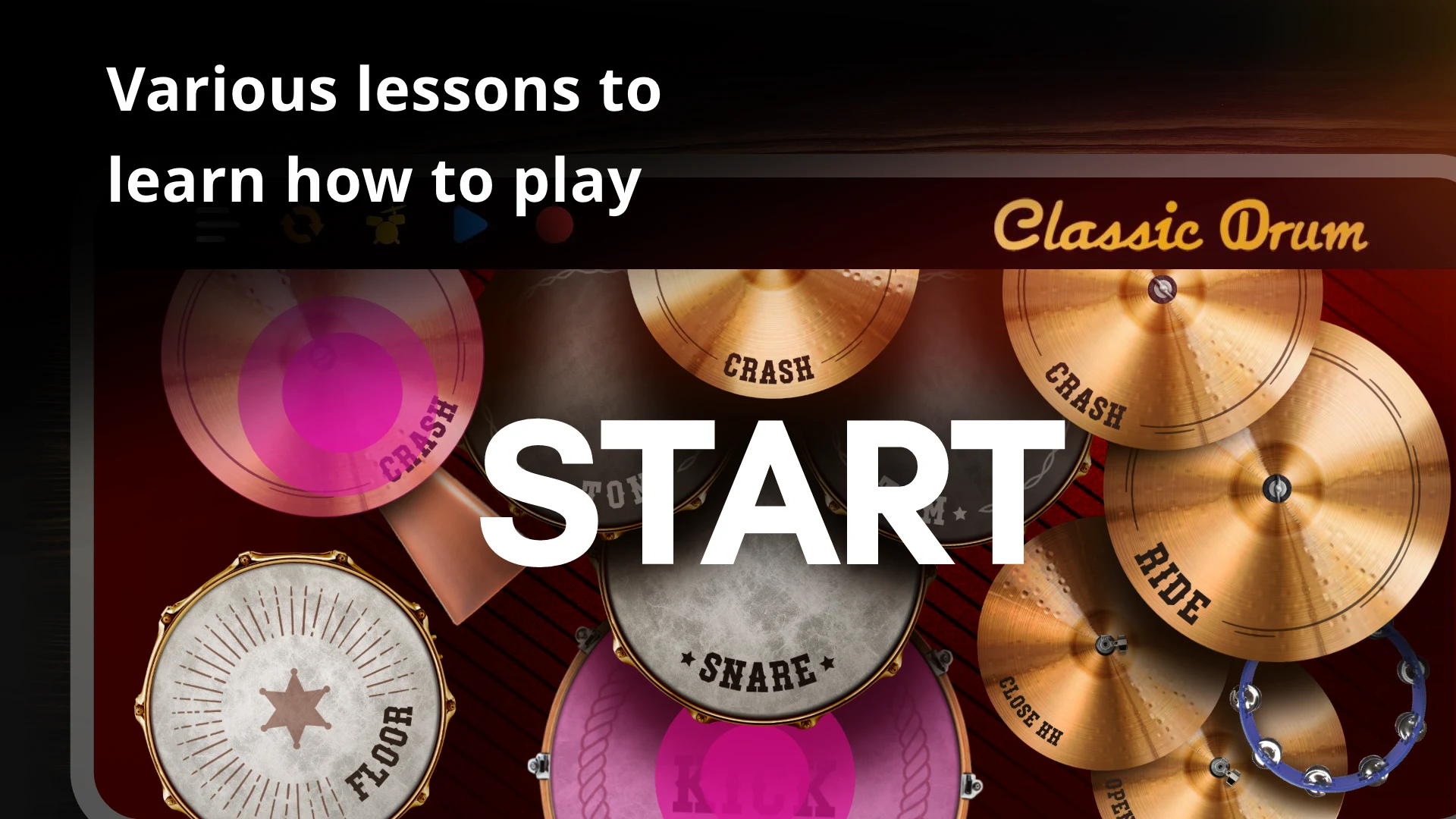 Classic Drum: play drums screenshot