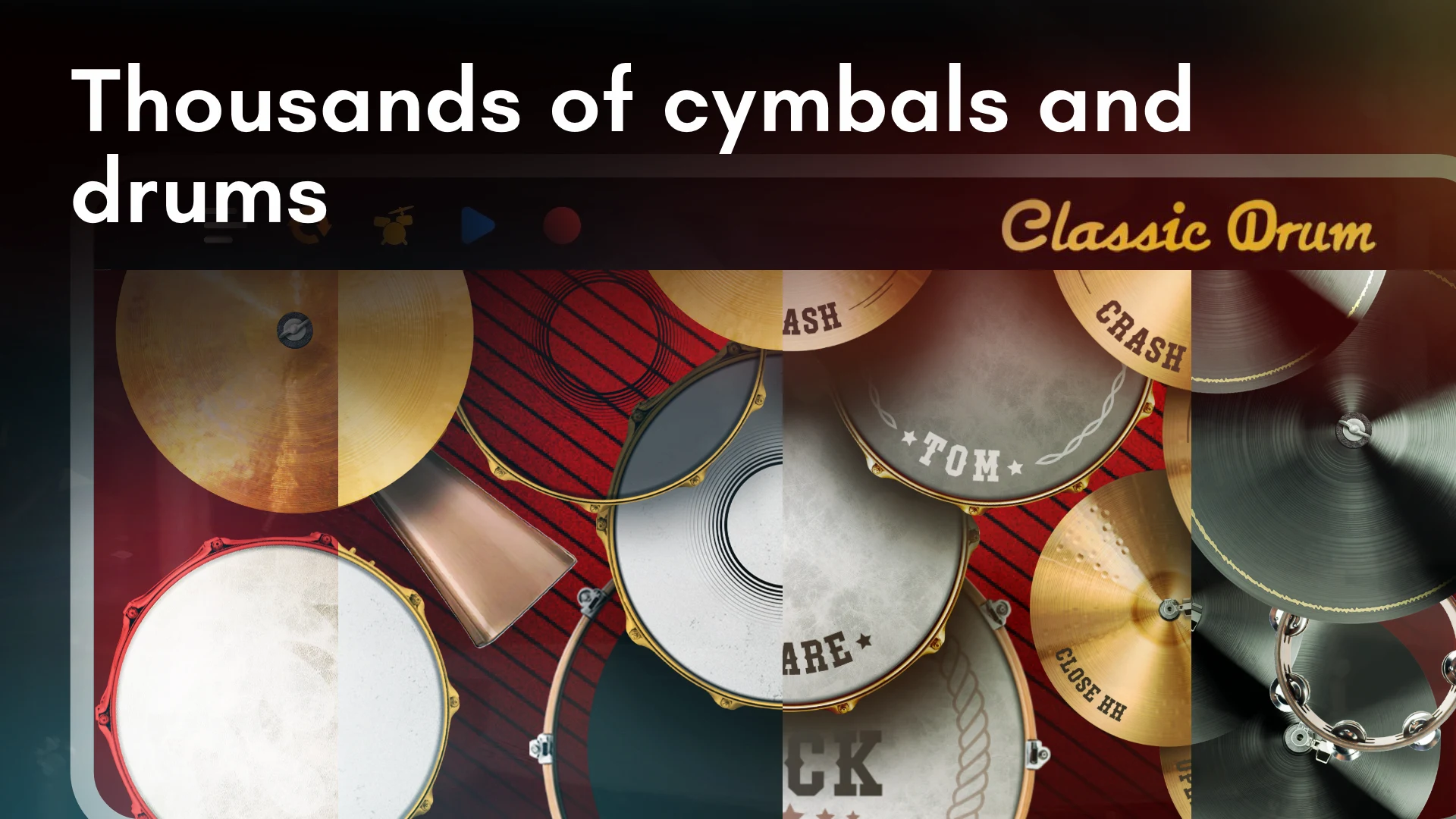 Classic Drum: play drums screenshot