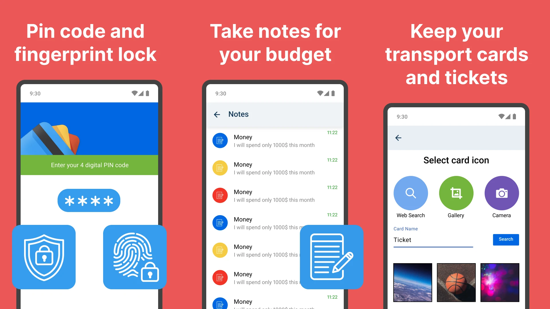 Cards - Mobile Wallet screenshot