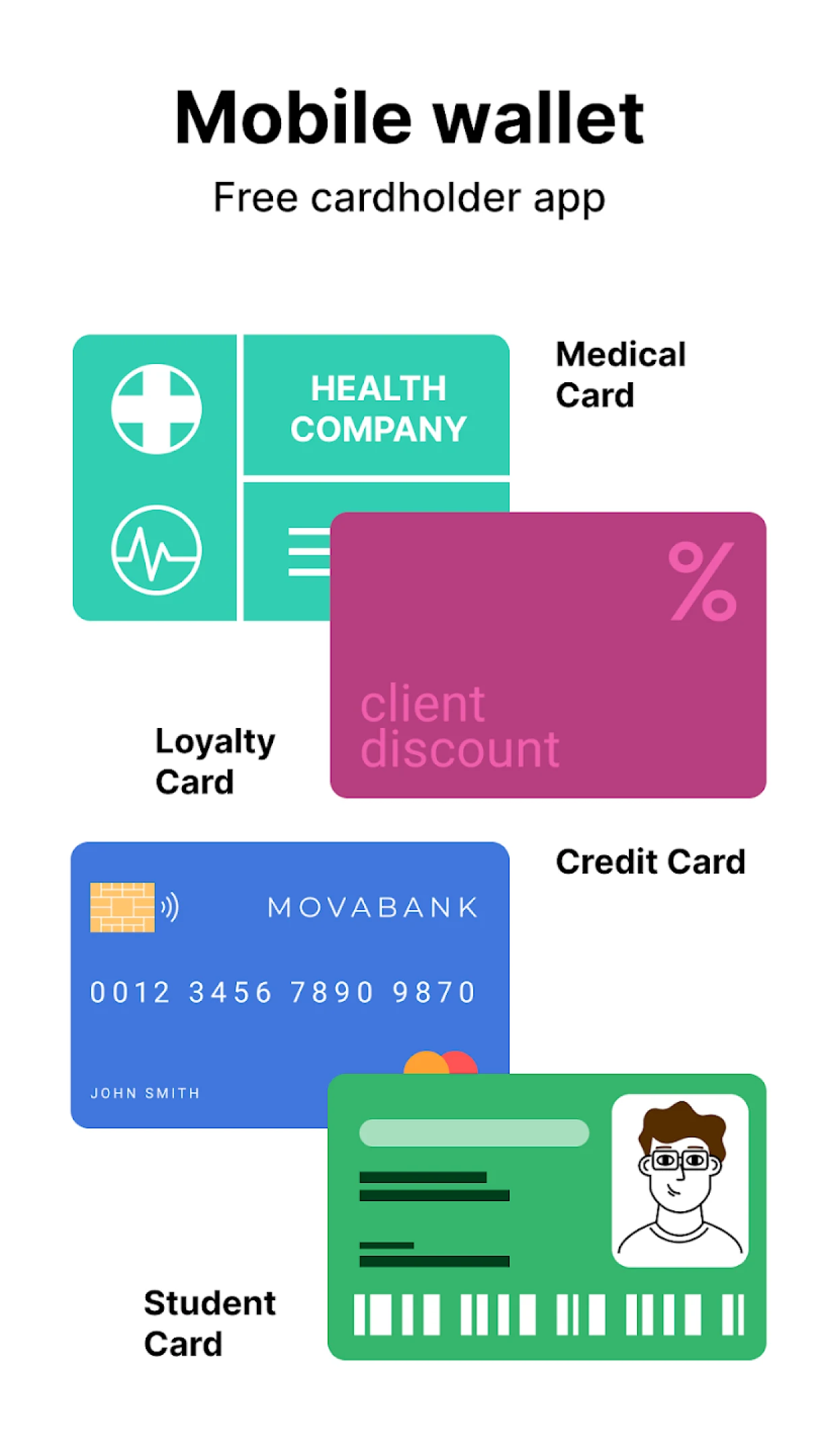 Cards - Mobile Wallet screenshot