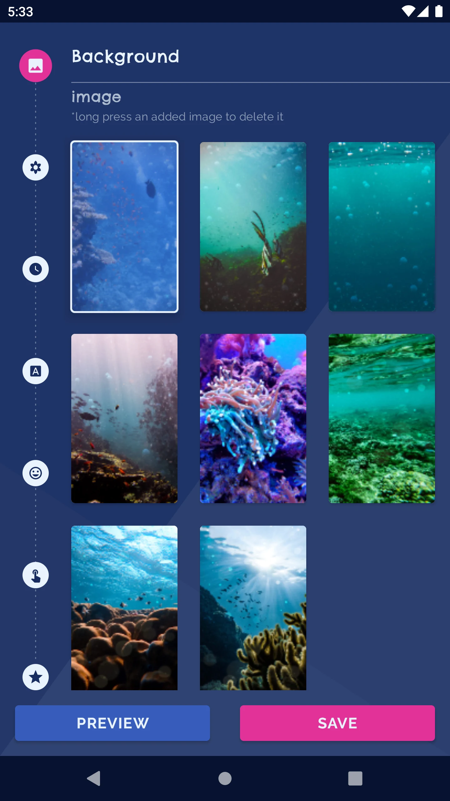 Ocean Fish Live Wallpaper 4K screenshot