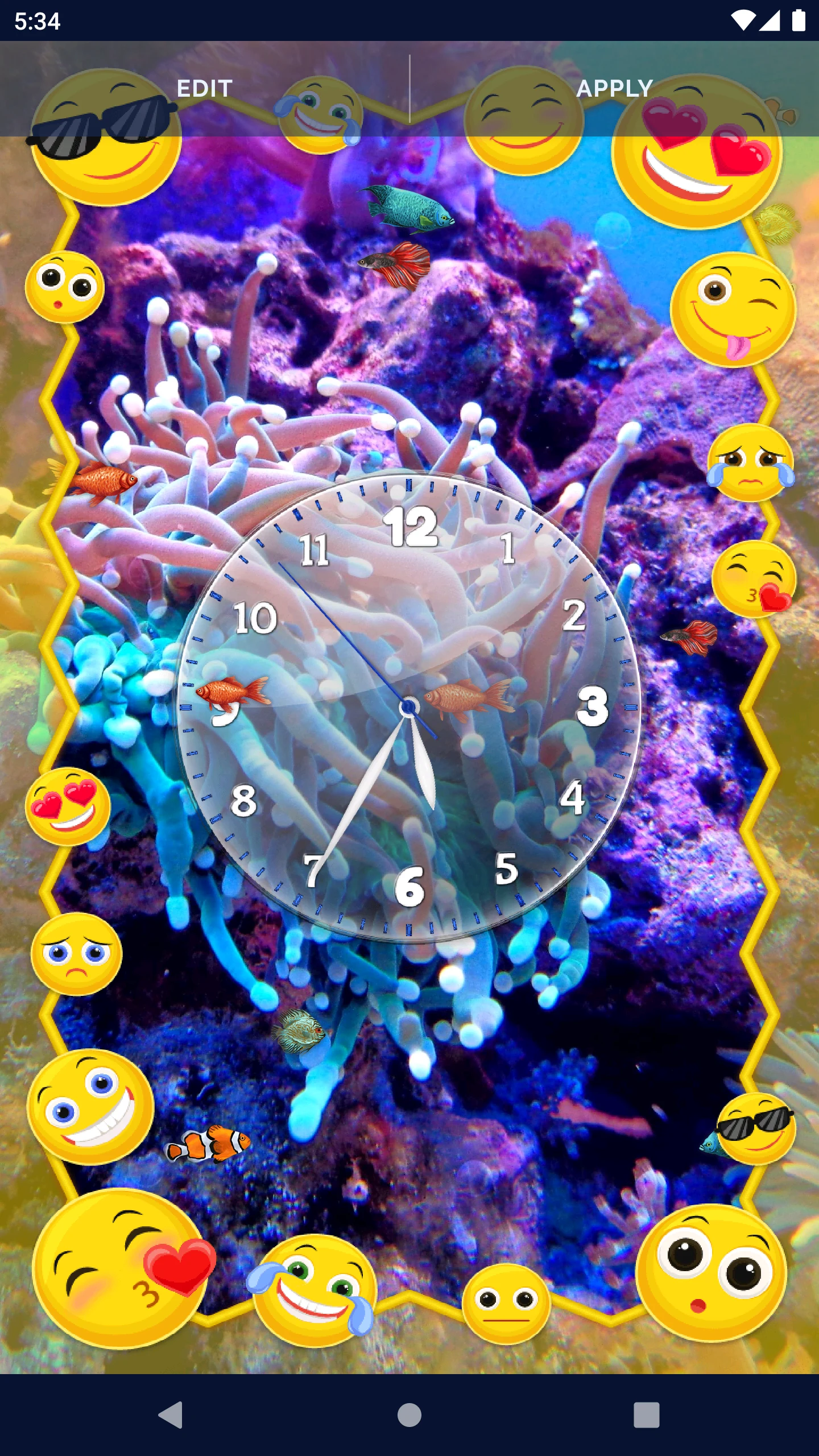 Ocean Fish Live Wallpaper 4K screenshot