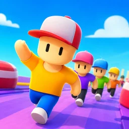Ícone de Sky Knockout Crazy Guys Game