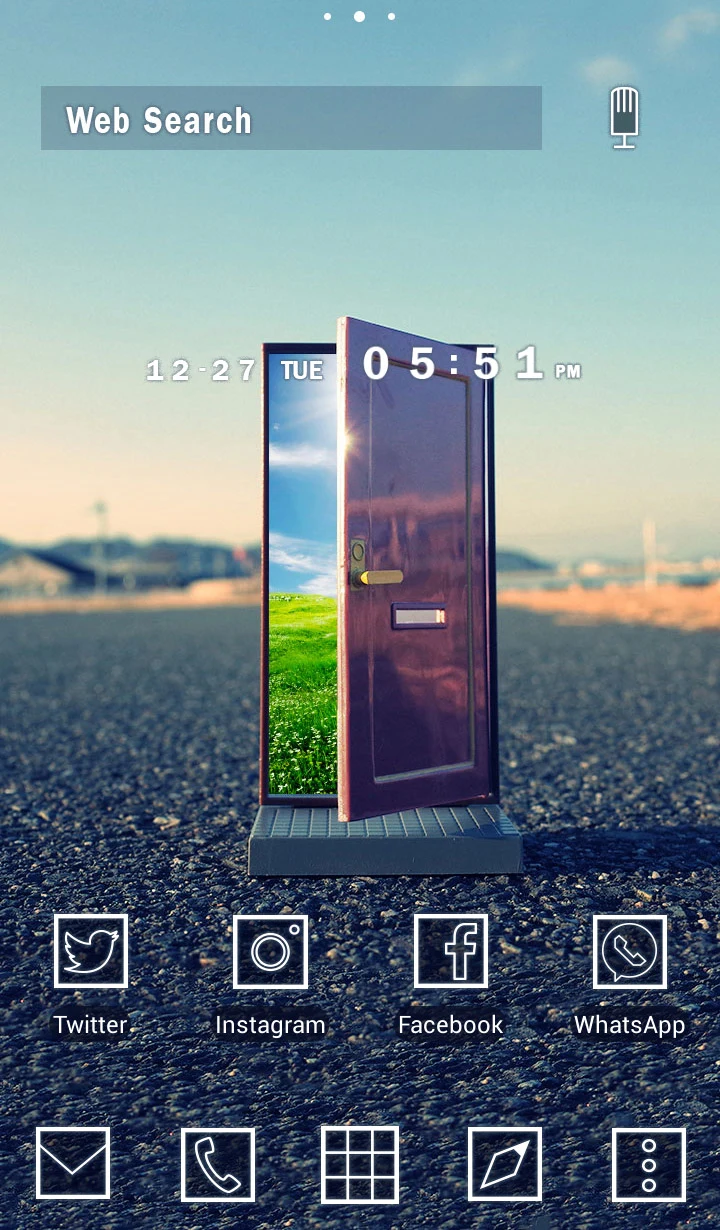 Beyond the Door Theme +HOME screenshot