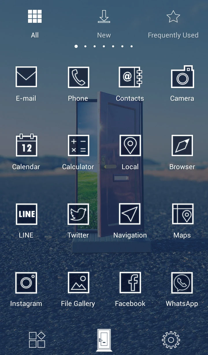 Beyond the Door Theme +HOME screenshot