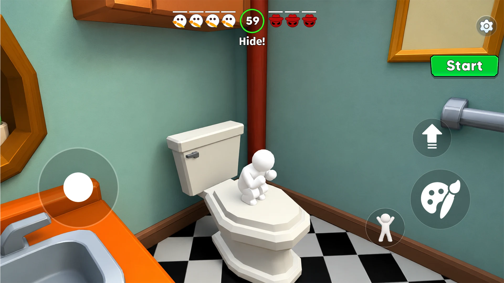 Paint Hide & Seek: Camo Guys screenshot