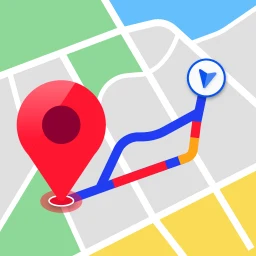GPS, cartes, navigation vocale icon