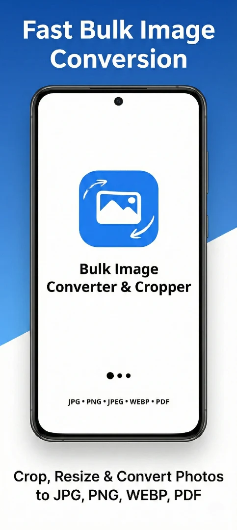 Bulk Image Converter & Cropper screenshot