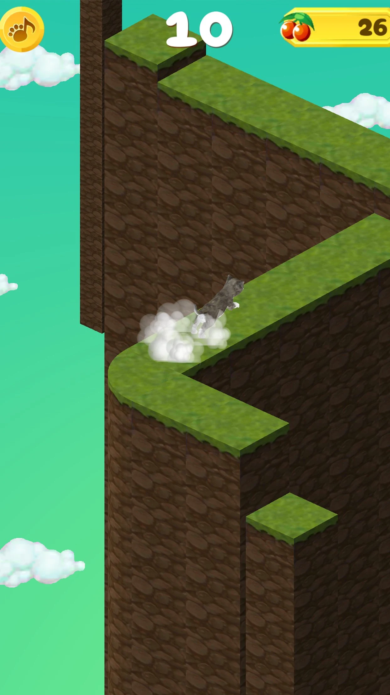 Cliff Jumping Cats screenshot