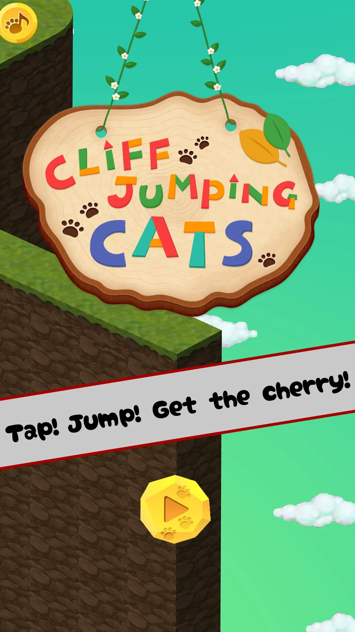 Cliff Jumping Cats screenshot
