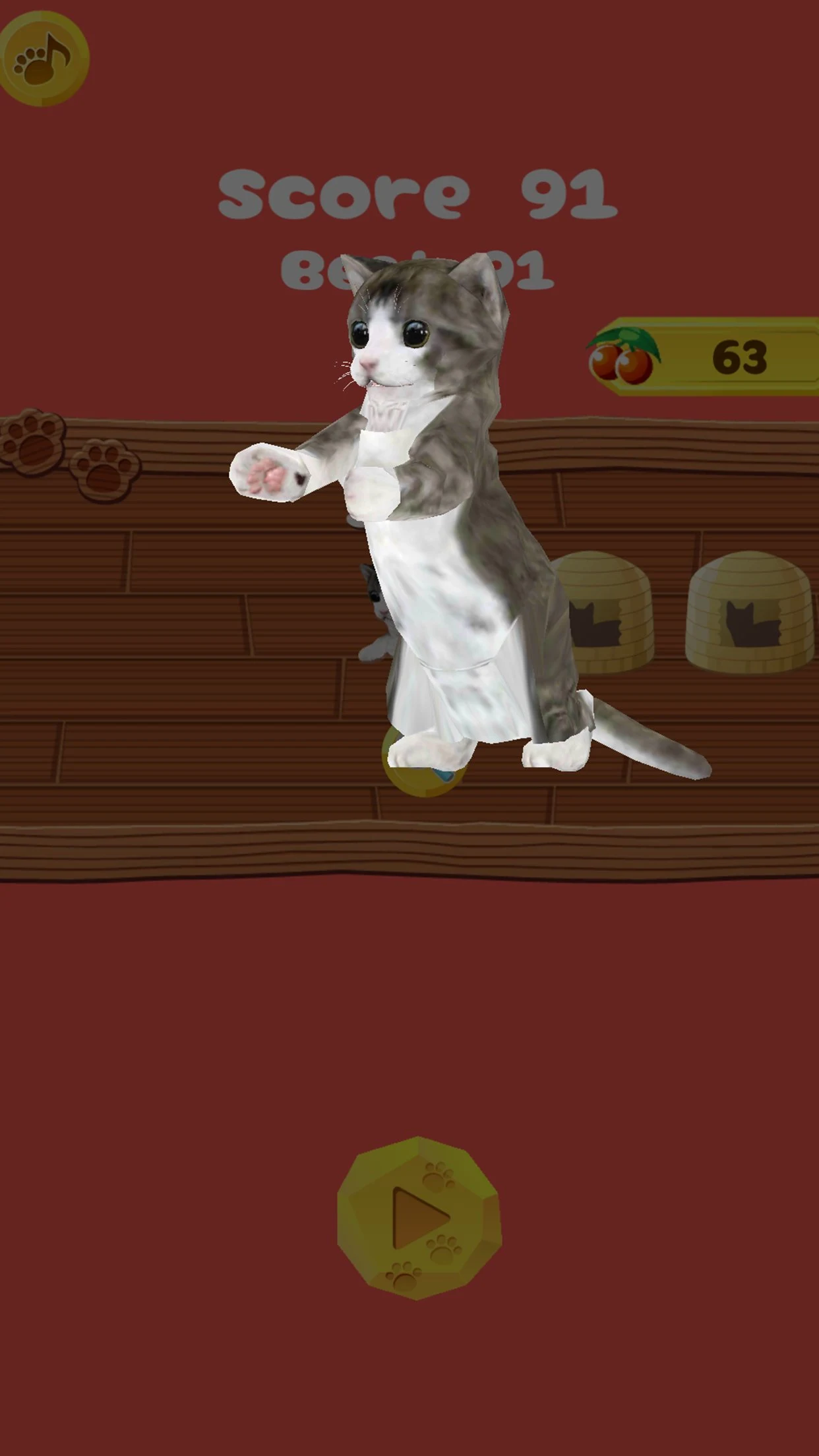 Cliff Jumping Cats screenshot