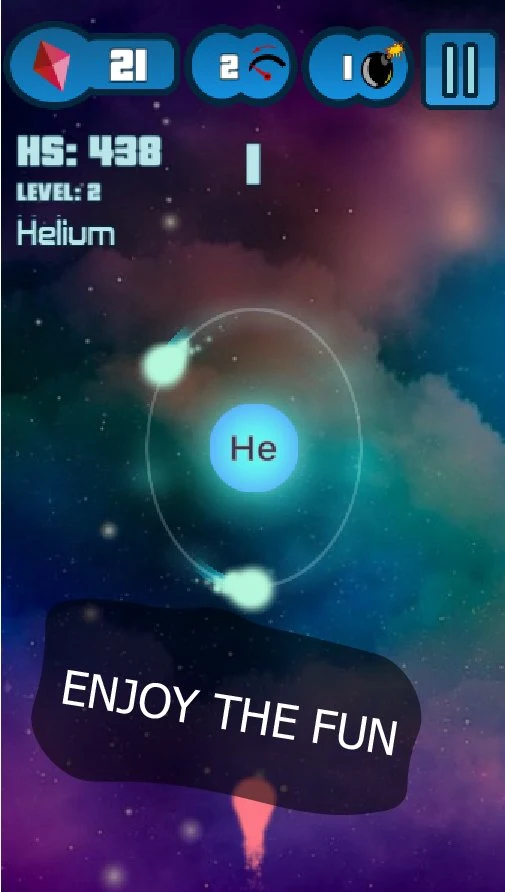 Atom Throw screenshot