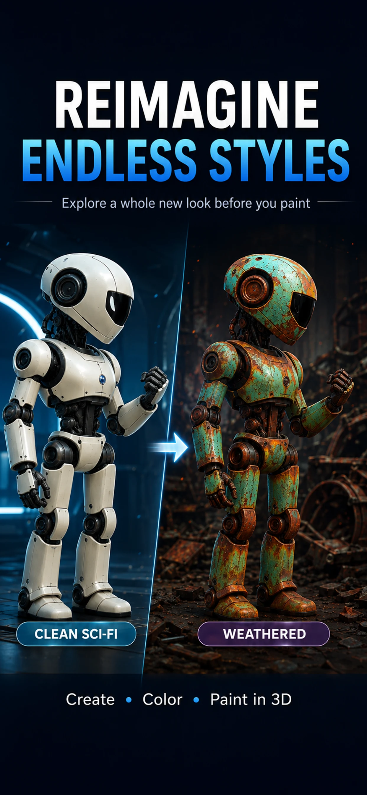 ColorMinis: 3D Painting Studio screenshot