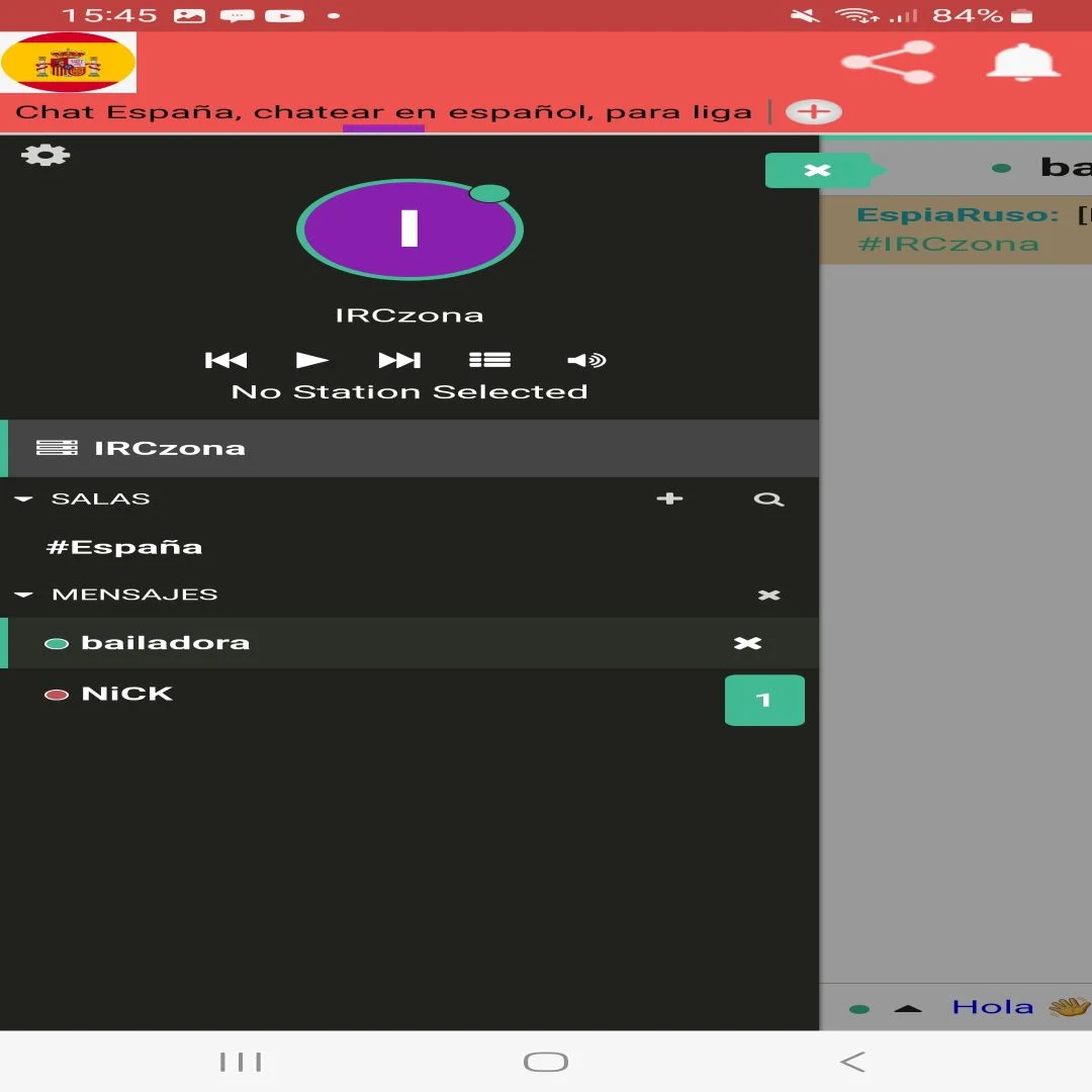 Chat España screenshot