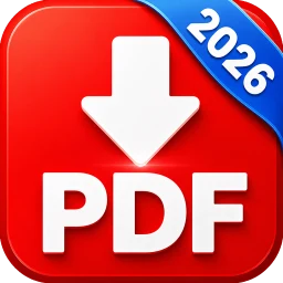 Ícone de Leitor de PDF Rápido 2026