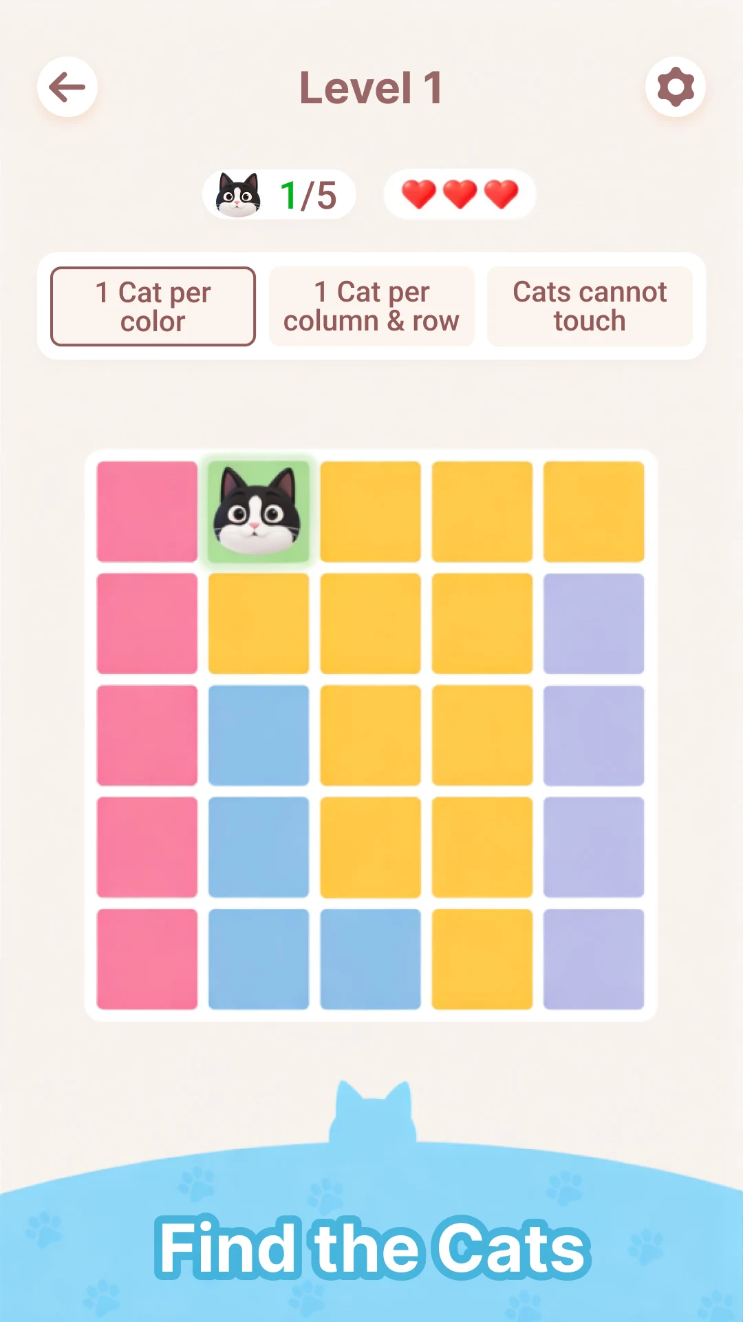 Meowdoku: Brain Puzzle Games screenshot