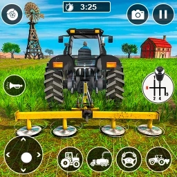 Real Tractor Driving Game icon