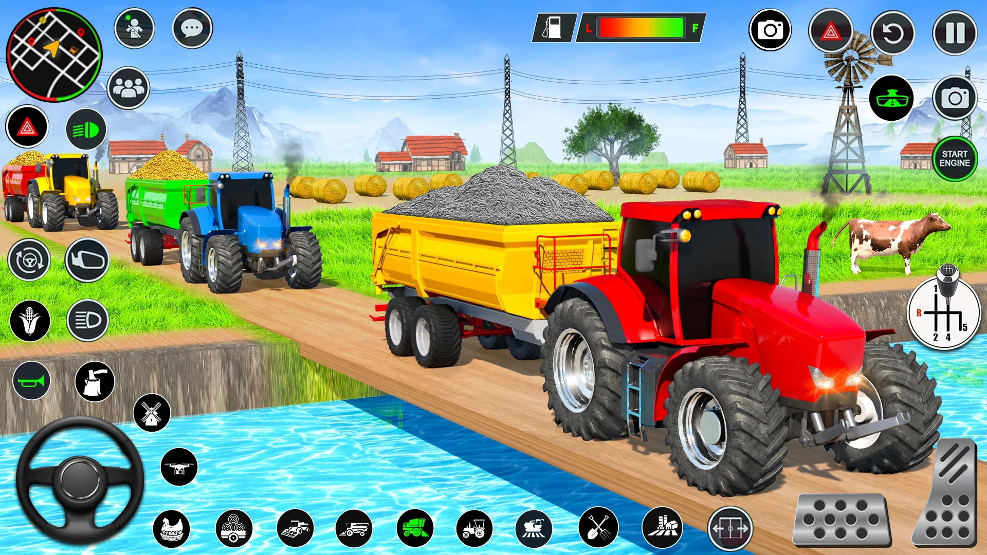 Real Tractor Driving Game screenshot