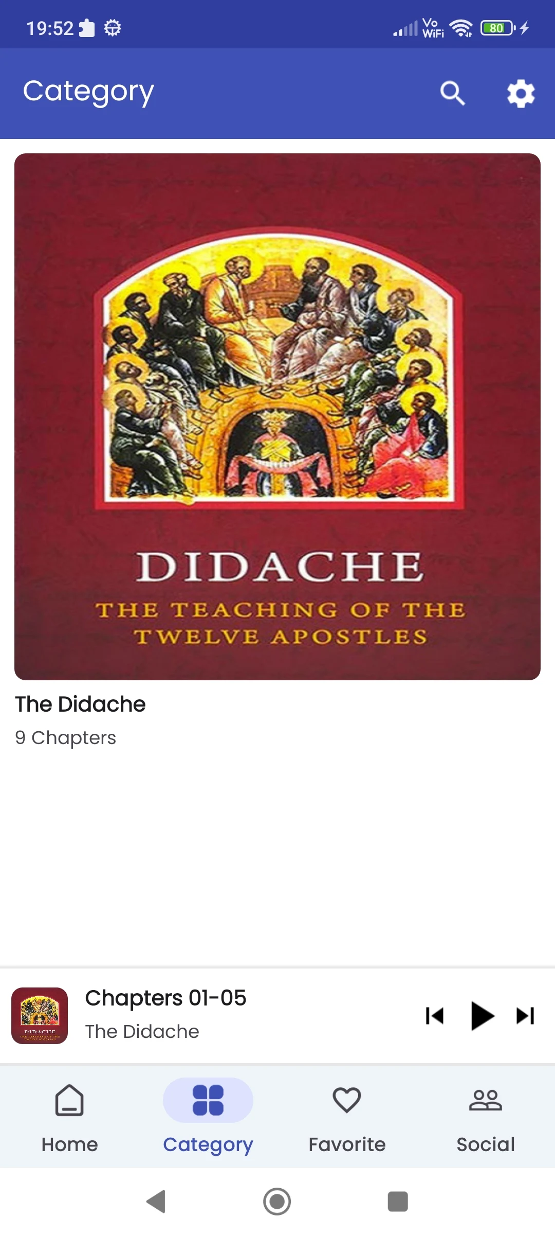 The Teaching (Didache) Audio screenshot