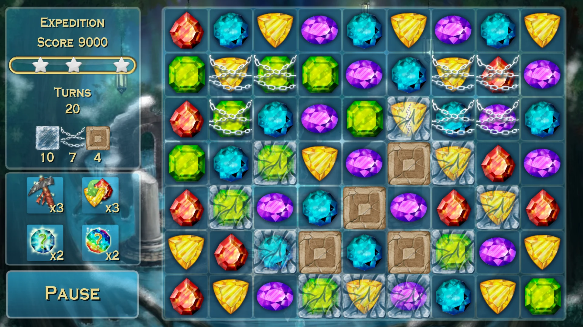 Forgotten Treasure 2 - Match 3 screenshot