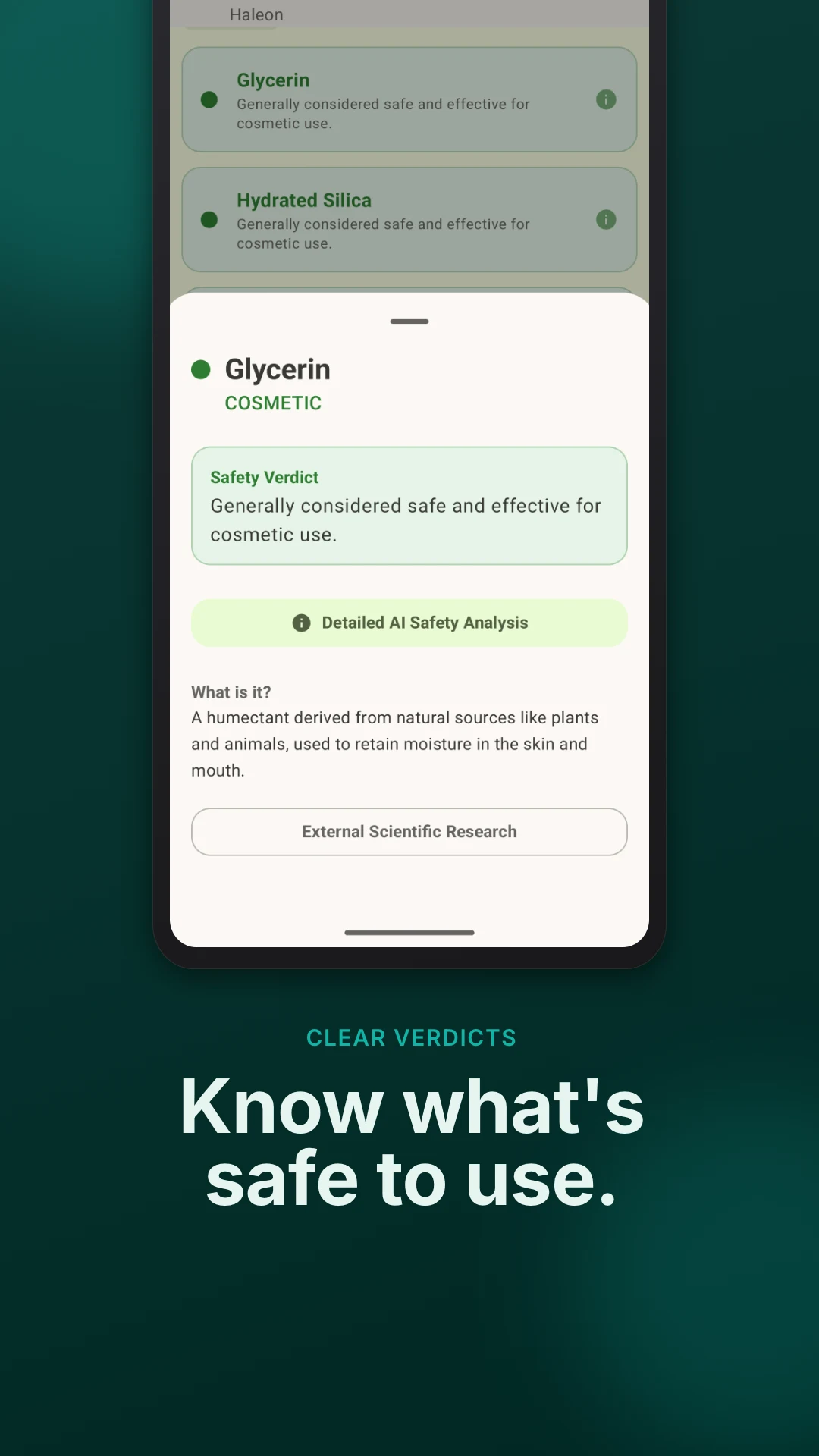 Toxly: Ingredient Scanner screenshot