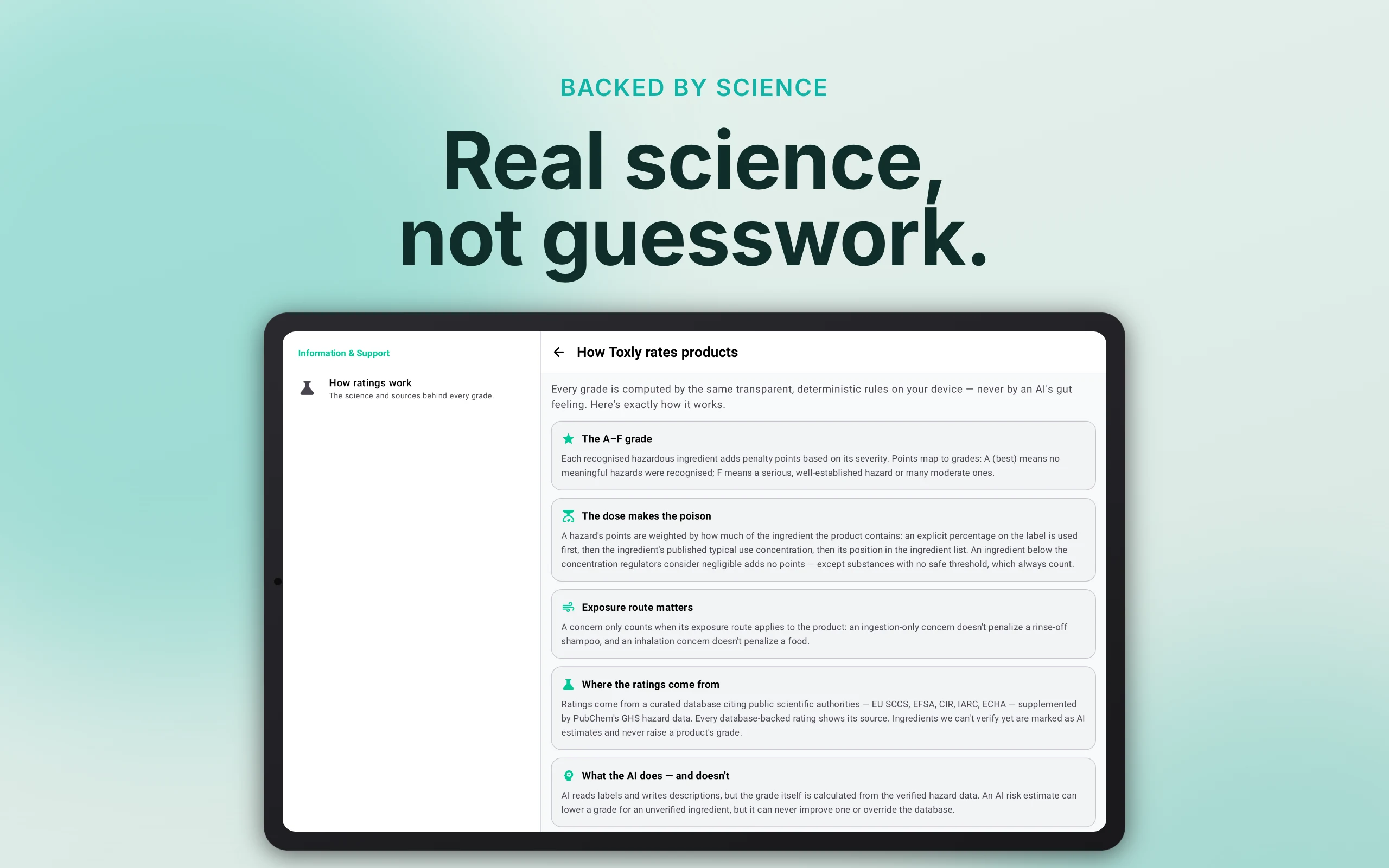 Toxly: Ingredient Scanner screenshot