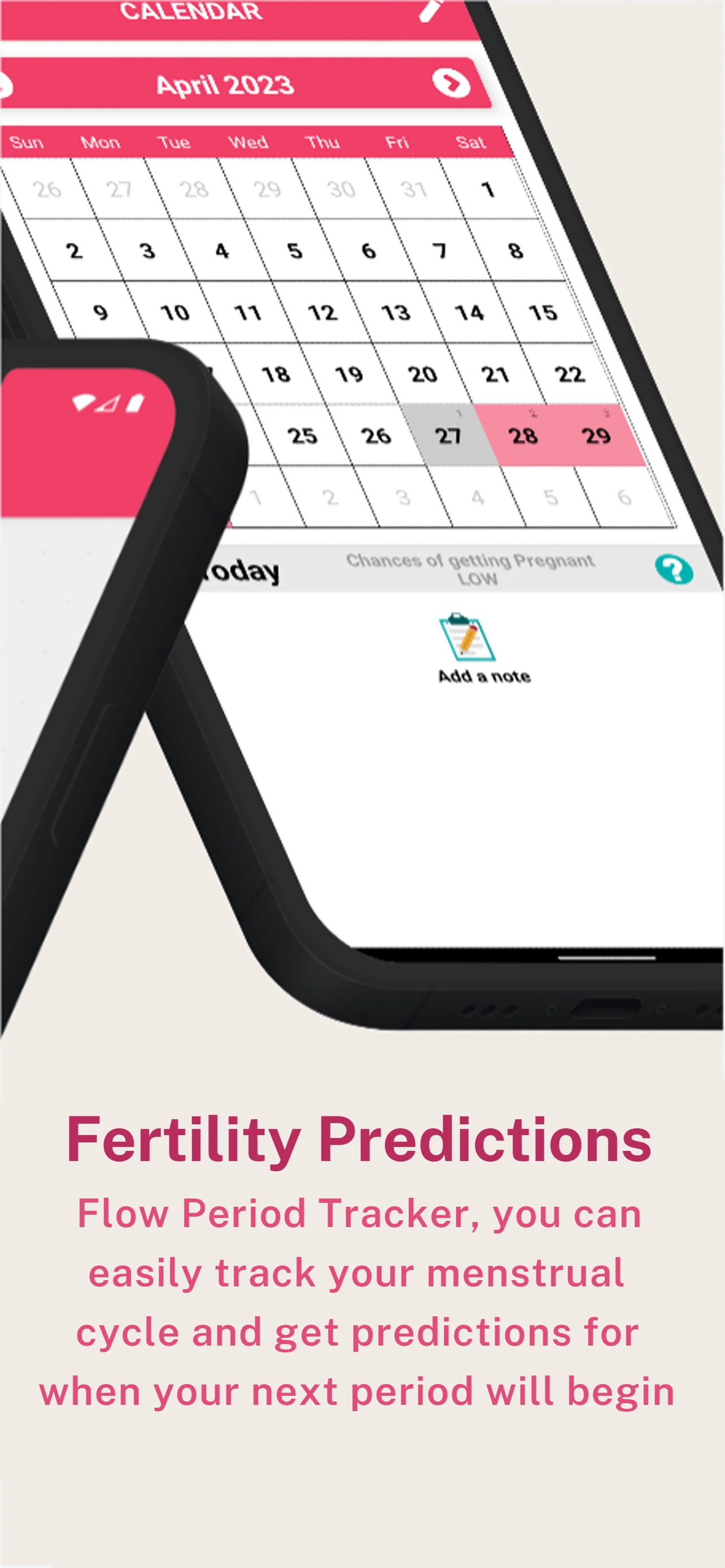 Flow Period, Ovulation Tracker screenshot