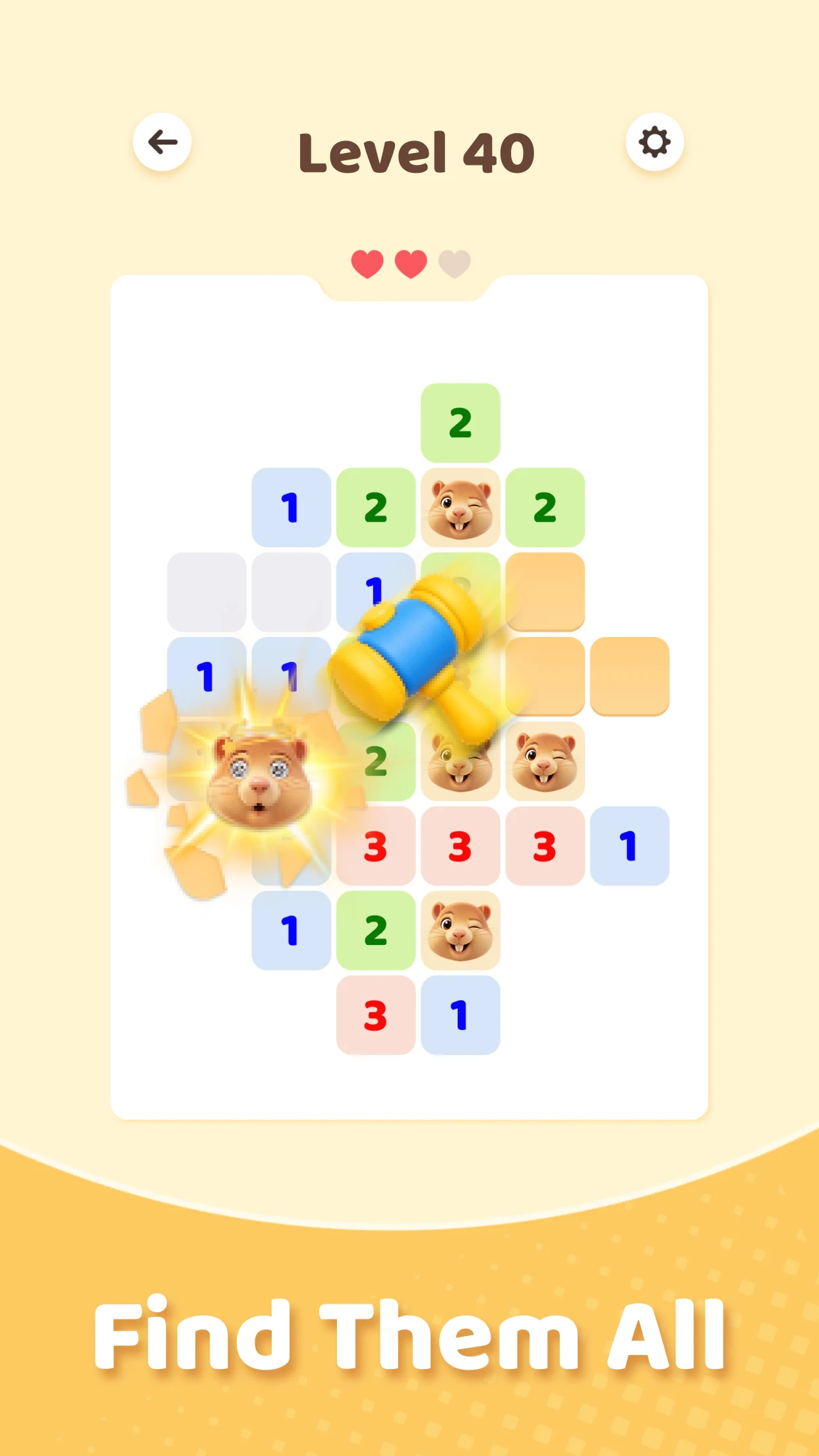 Molesweeper screenshot