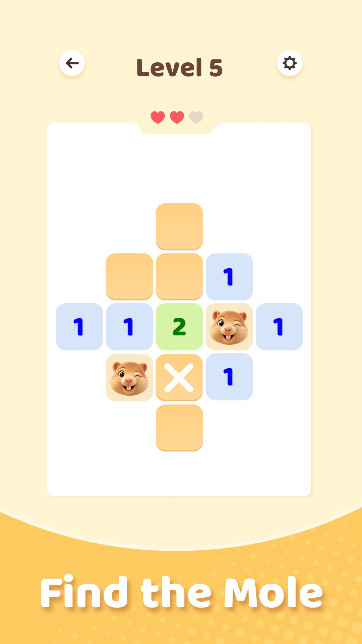 Molesweeper screenshot
