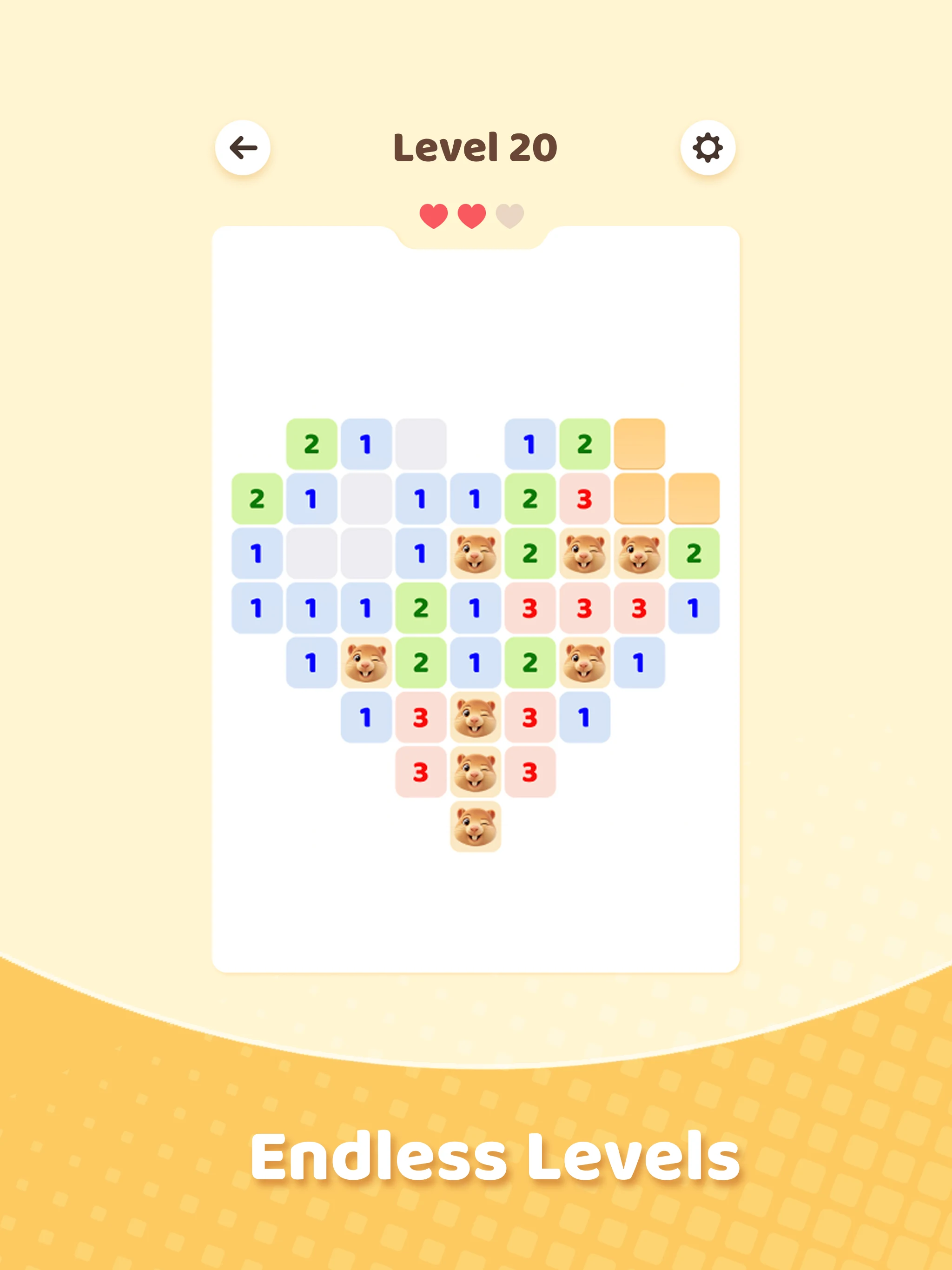 Molesweeper screenshot