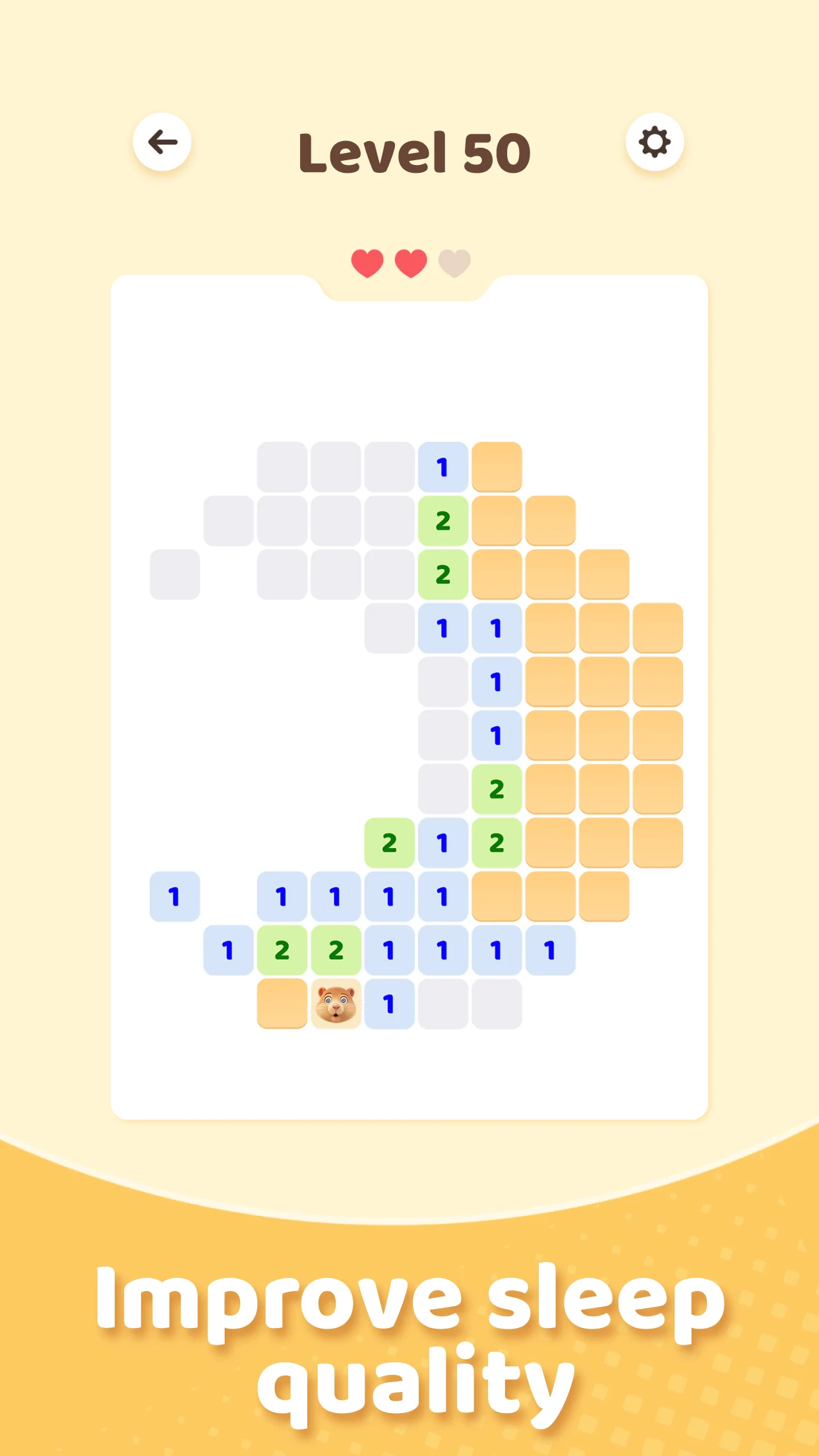 Molesweeper screenshot