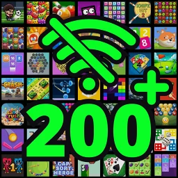 Symbol von Offline Mini Spiele Kein WiFi