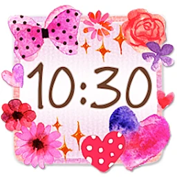Значок Cute Clock Widget 2