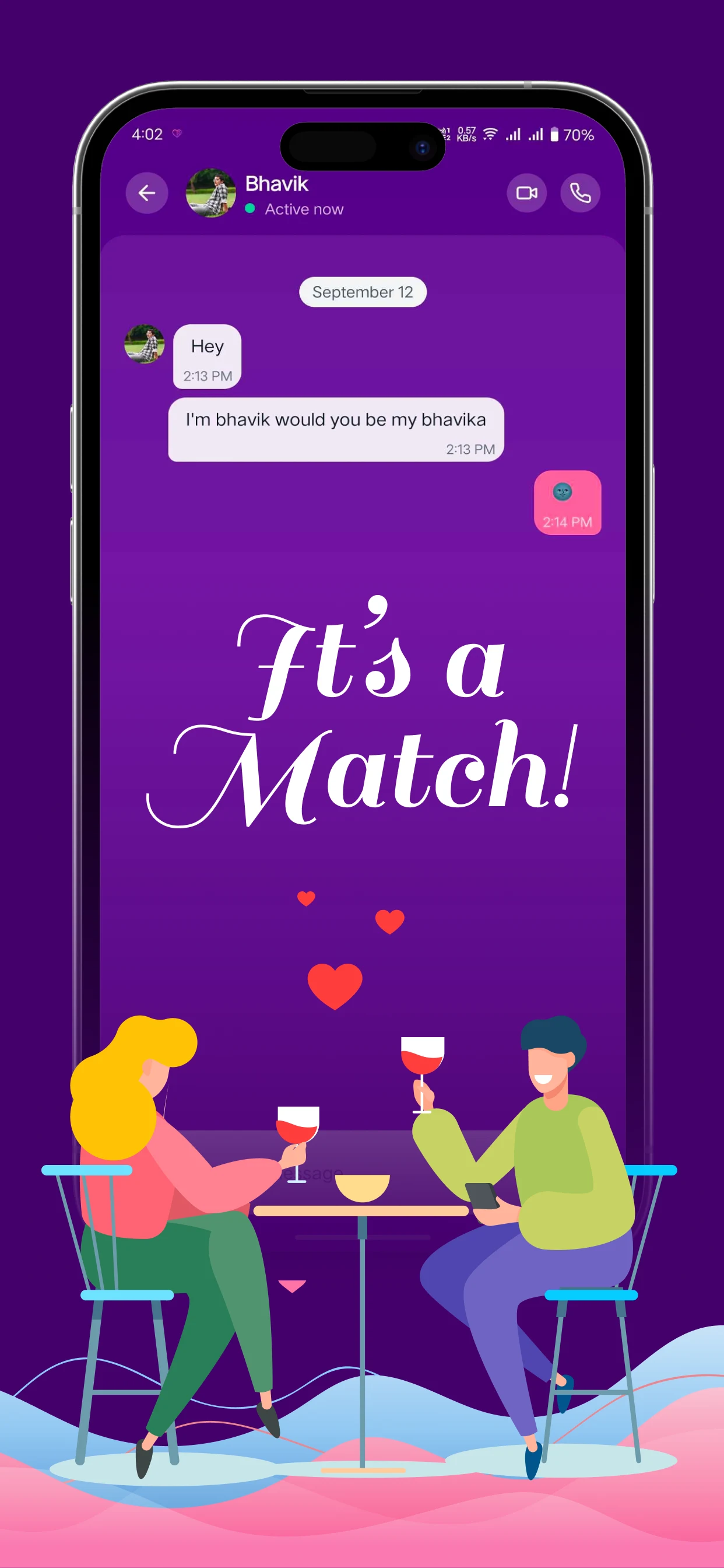 HeartMesh – Dating & AI Match screenshot