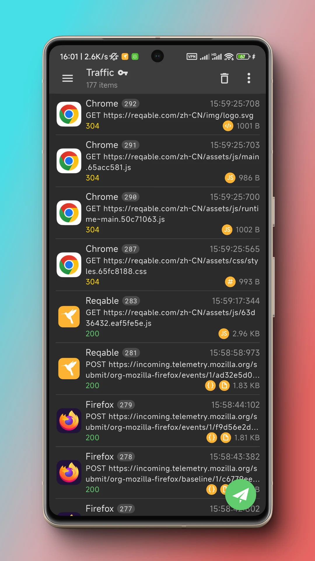 Reqable API Testing & Capture screenshot